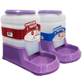 Bebedouro e Comedouro Automático 3L para Cães e Gatos | Alimentação Contínua