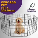 Tela Aramada Modular para Cercado Pet 30x30cm com Abraçadeiras