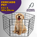 Tela Aramada Modular para Cercado Pet 30x30cm com Abraçadeiras