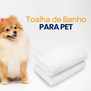 Kit 10 Toalhas Banho Petshot - Banho e Tosa - Cachorro e Gato 100% Algodão