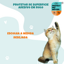 Protetor para Cama e Sofá Anti Arranhão Gatos | Rolo Adesivo Original Protect Pet Móveis