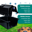 Casinha de Cachorro Grande e Medio Porte N6 Desmontavel Casa Plastica com Proteção UV Resistente