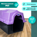 Casinha de Cachorro Grande e Medio Porte N6 Desmontavel Casa Plastica com Proteção UV Resistente