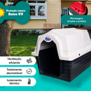 Casinha de Cachorro Grande e Medio Porte N6 Desmontavel Casa Plastica com Proteção UV Resistente