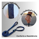 Guia Coleira Unificada para Adestramento de Cães Reforçada Resistente Educativa 4 Tamanhos Promoção
