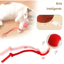 Bola Brinquedos De Rolamento Automático Cauda Do Falso Recarregável Bola Inteligente Gato Interativo