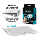 Kit 4 Tapete Higiênico para Cachorro Doggin Pads 80 x 60 cm - 120 Unidades