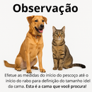 cama cachorro gato pet redondo nuvem espuma