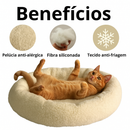 cama cachorro gato pet redondo nuvem espuma