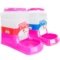 Bebedouro e Comedouro Automático 3L para Cães e Gatos | Alimentação Contínua