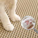 Tapete Higiênico para Caixa de Areia de Gatos Anti Sujeira Coletor Antideparrante 55x75